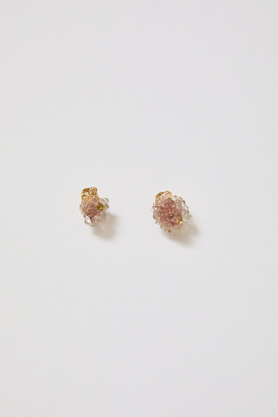 Hannayoo Works Night Rain Memory Earrings in Tan