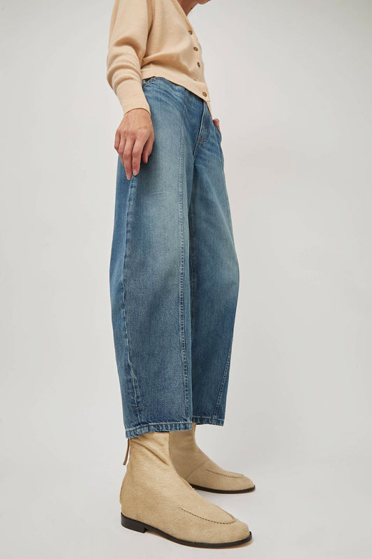 Hereu Juliol Boot in Custard Calf Hair