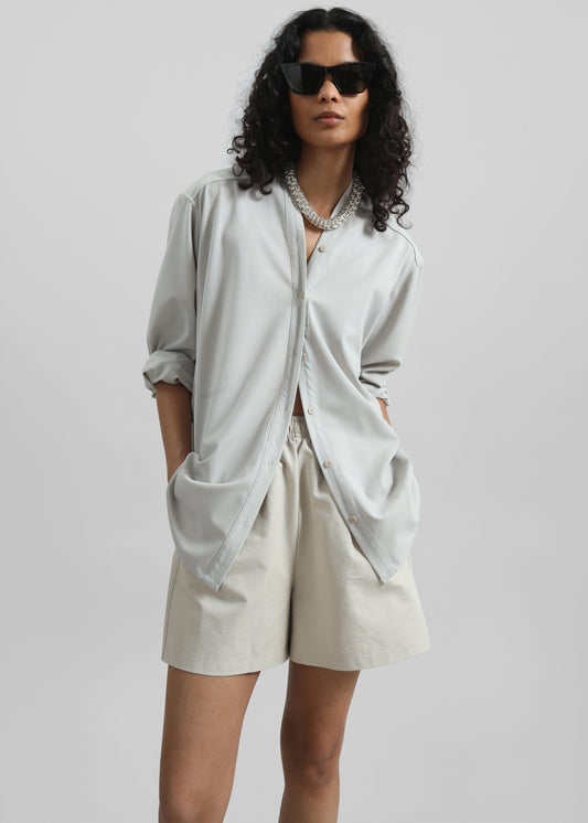 Jelsa Cotton Shorts - Beige