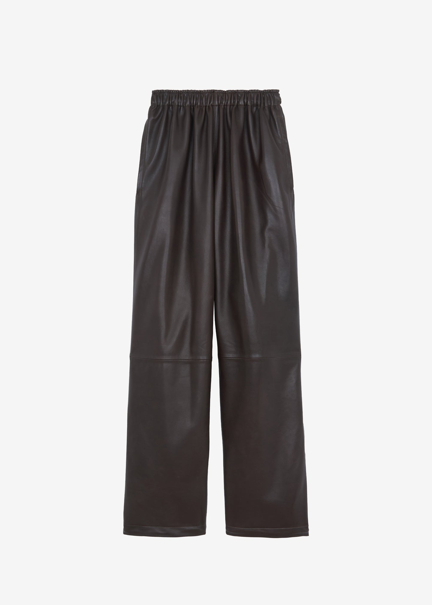 Kevin Leather Trousers - Brown
