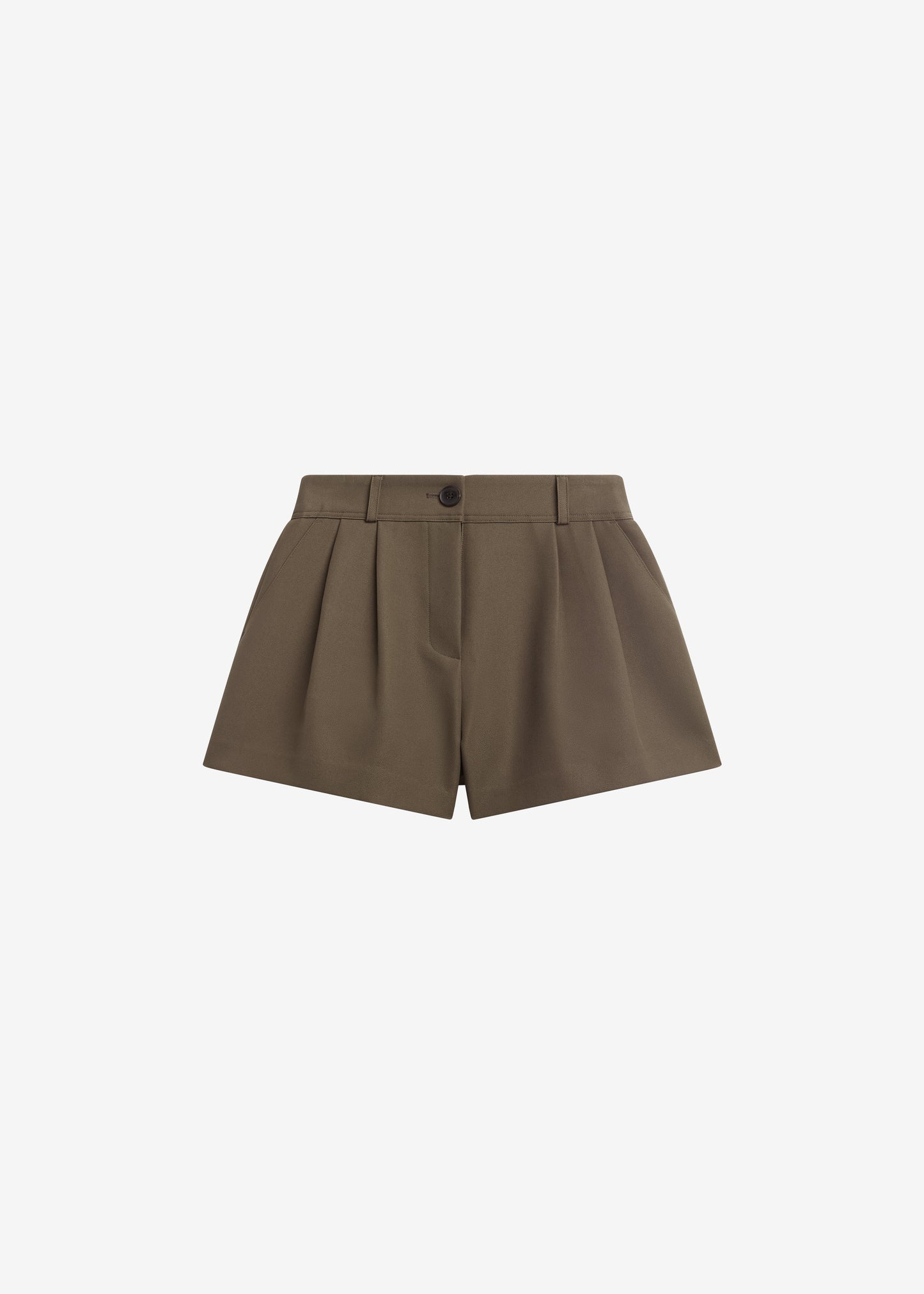 Kinsley Mini Shorts - Brown