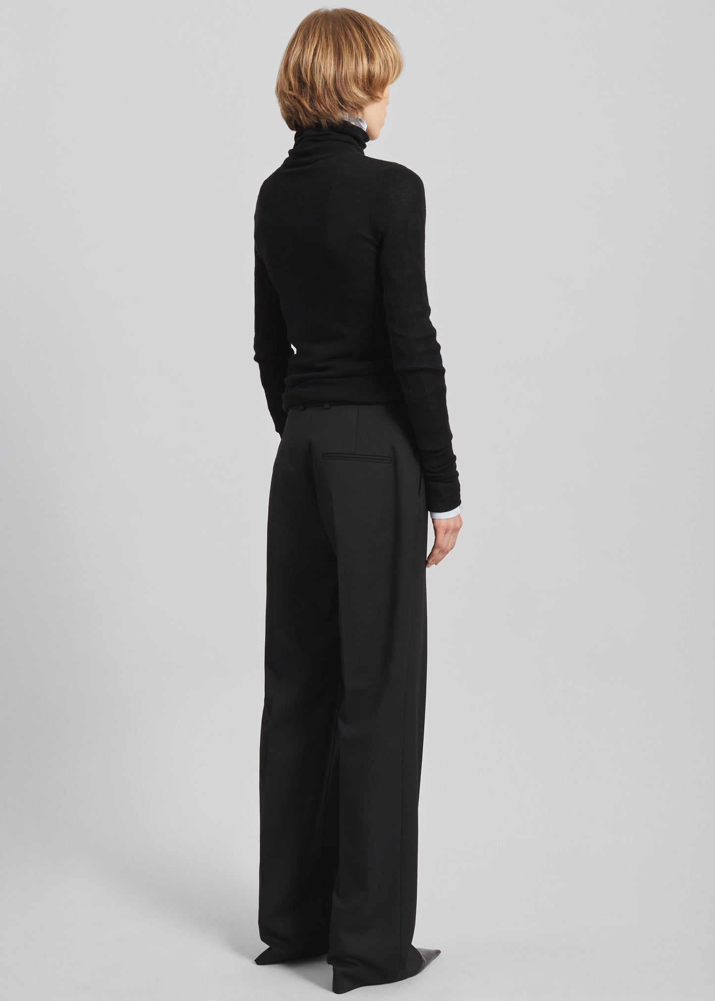 Lenora Straight Trousers - Black