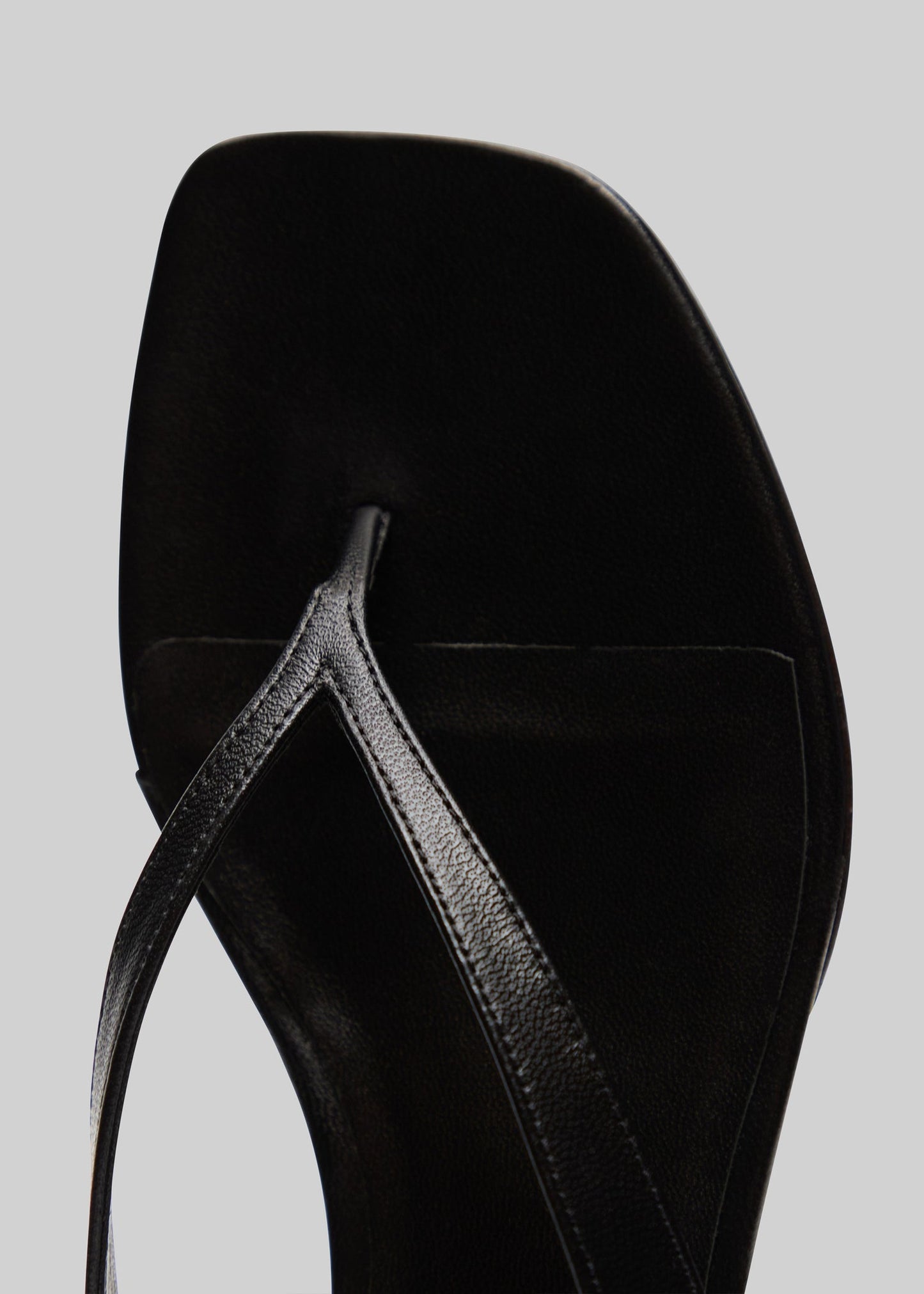 Loulou de Saison Coda Nappa Leather Sandals - Black