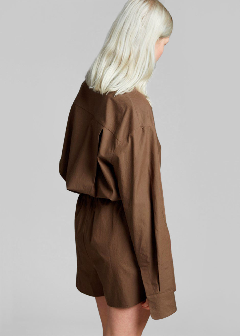 Lui Organic Cotton Boxer Short - Chocolate