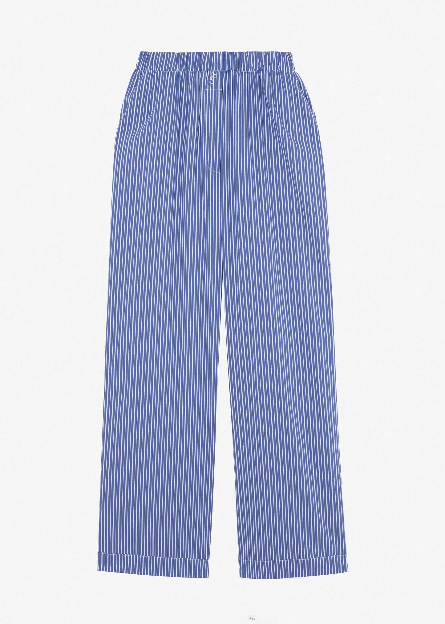 Mirca Elastic Pants - Blue Multi Stripe