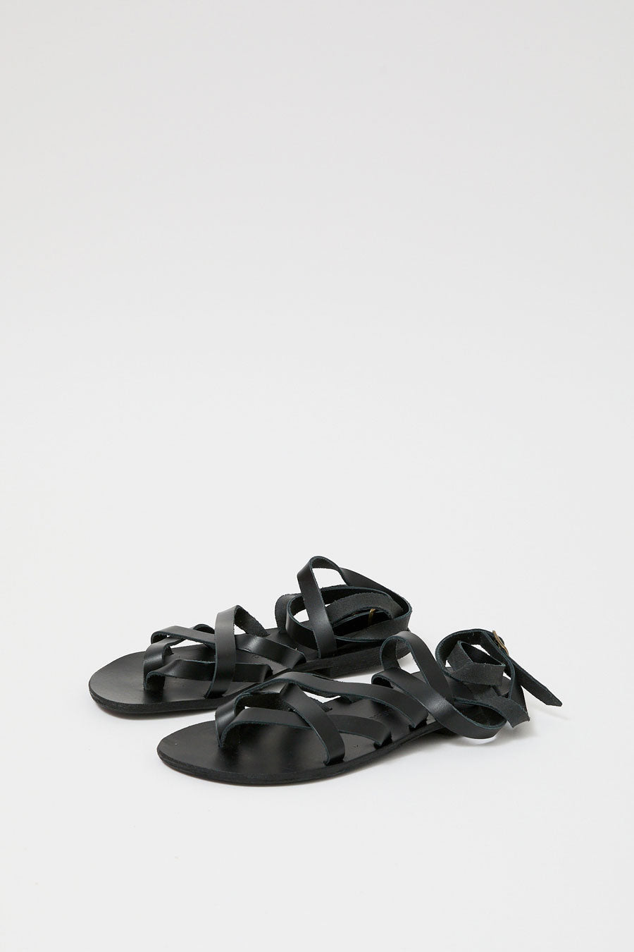 Maria Farro Delphi Sandal in Black