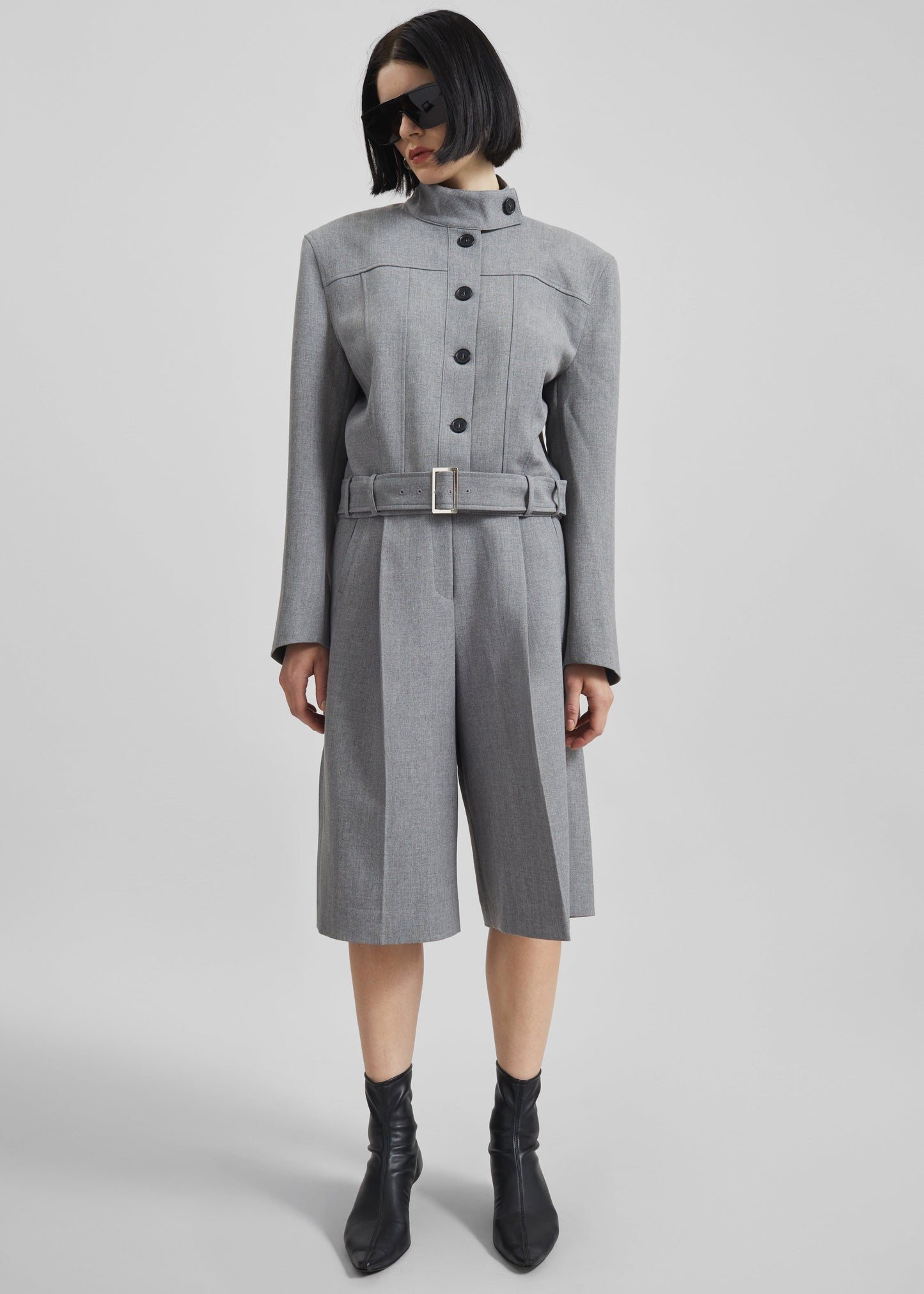 Ninove Bermuda Shorts - Grey