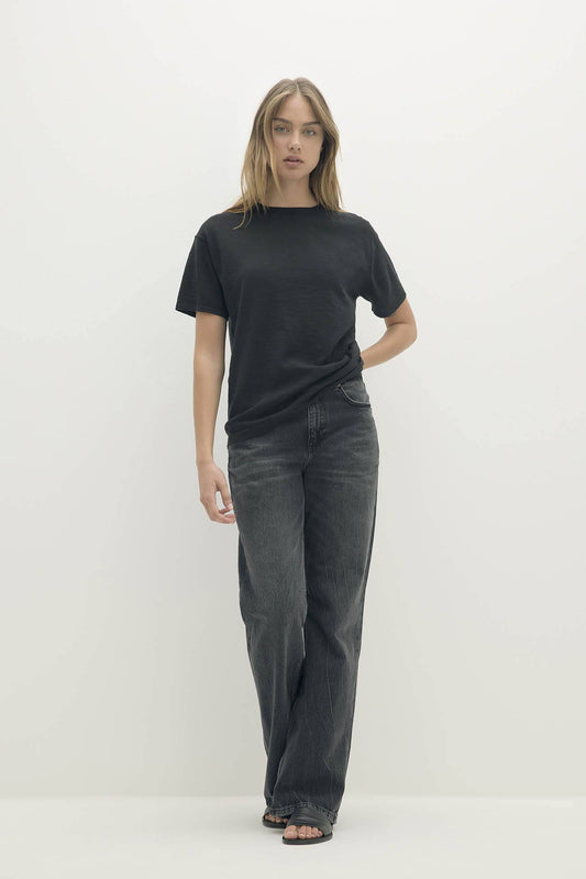 STACI ORGANIC COTTON BOYFRIEND CREWNECK TEE