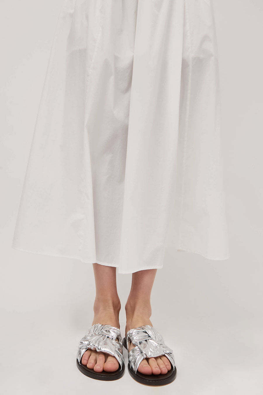 No.6 Knot Sandal in Argento