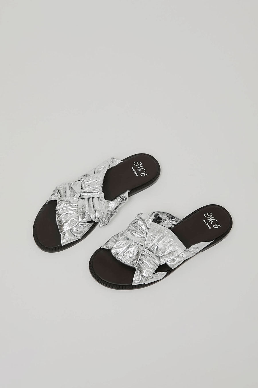 No.6 Knot Sandal in Argento