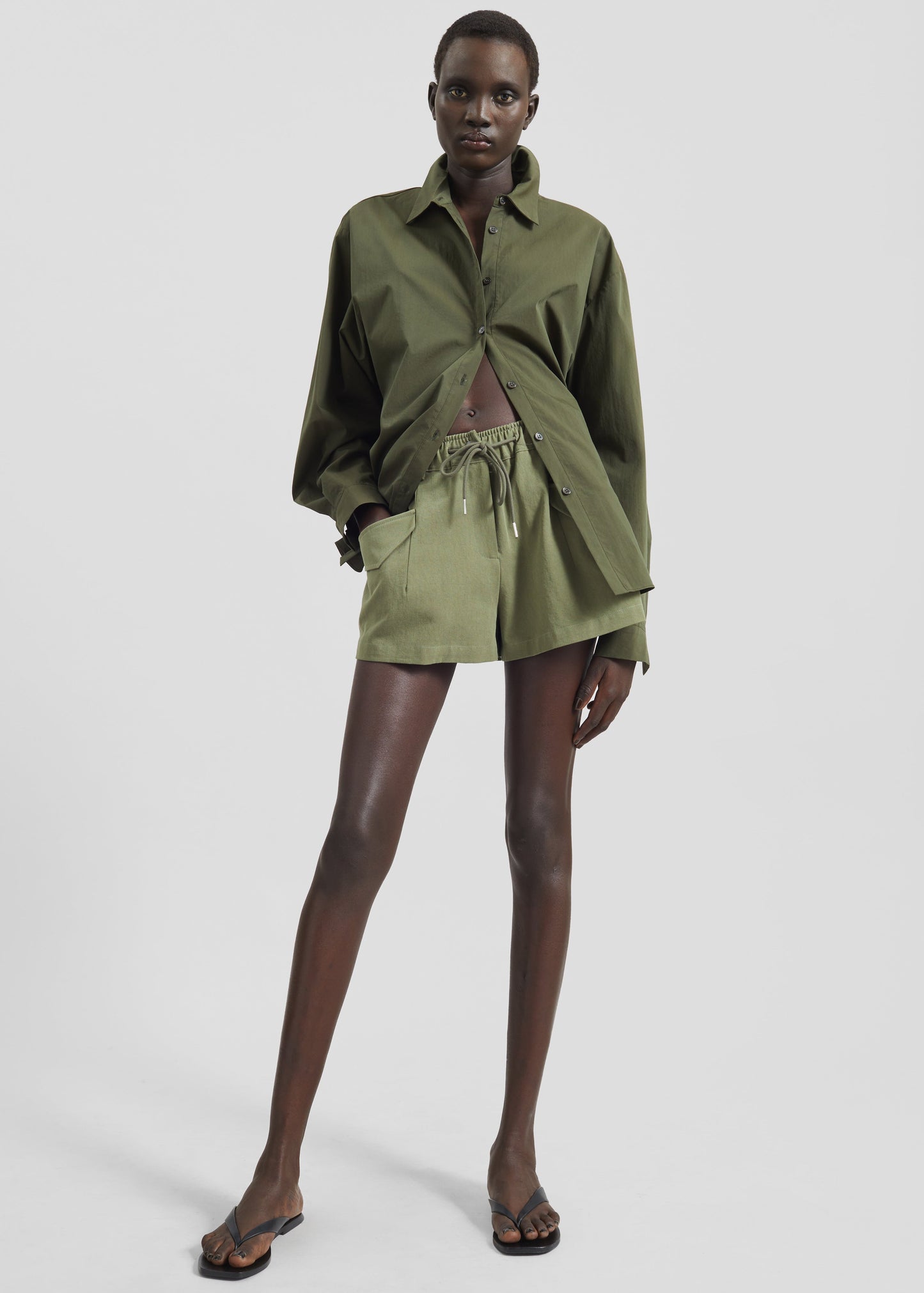 Orrin Cargo Shorts - Olive