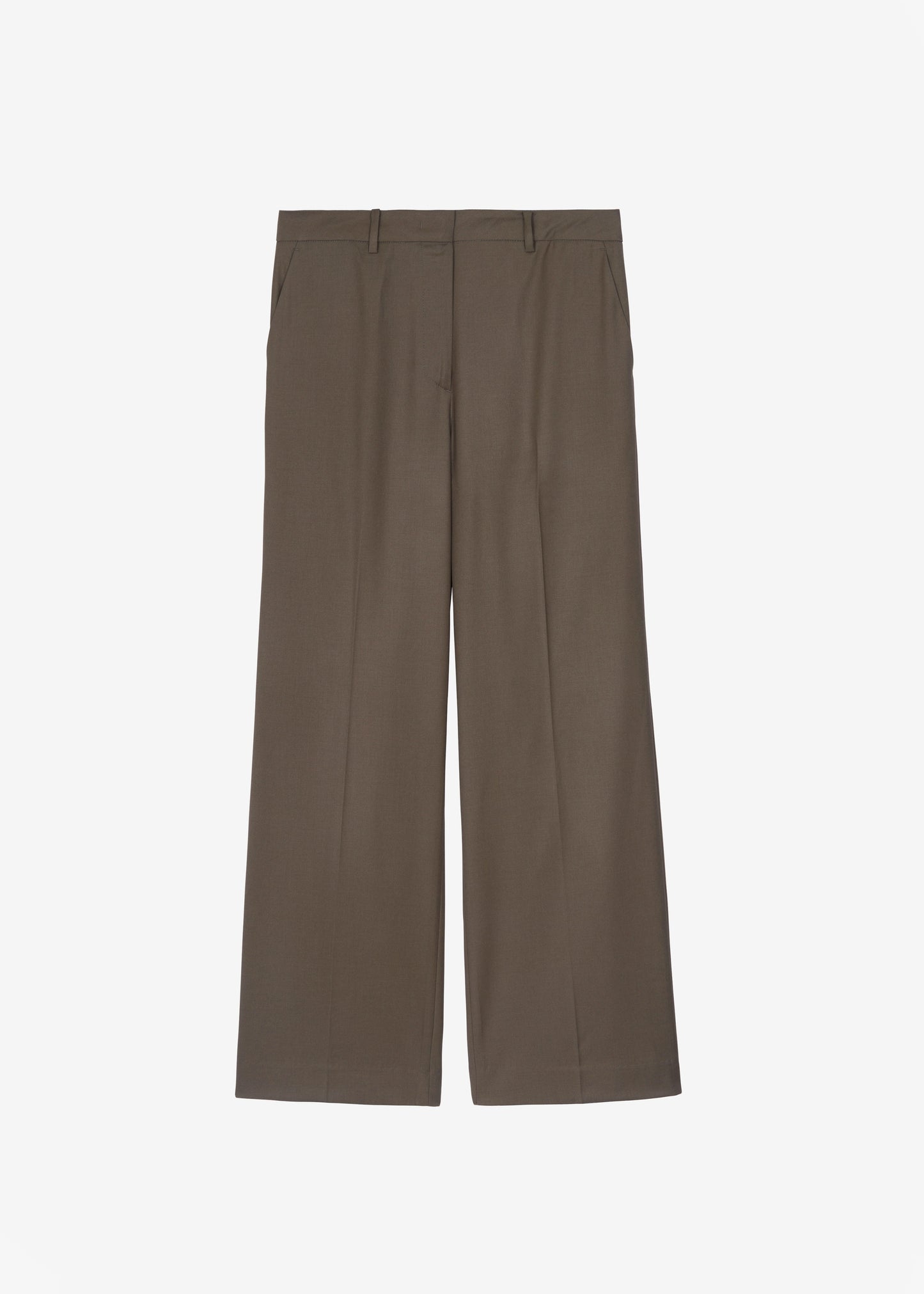 Pallen Wide Trousers - Brown