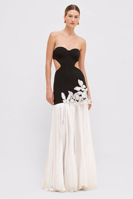 STRAPLESS MAXI DRESS (RUNWAY)