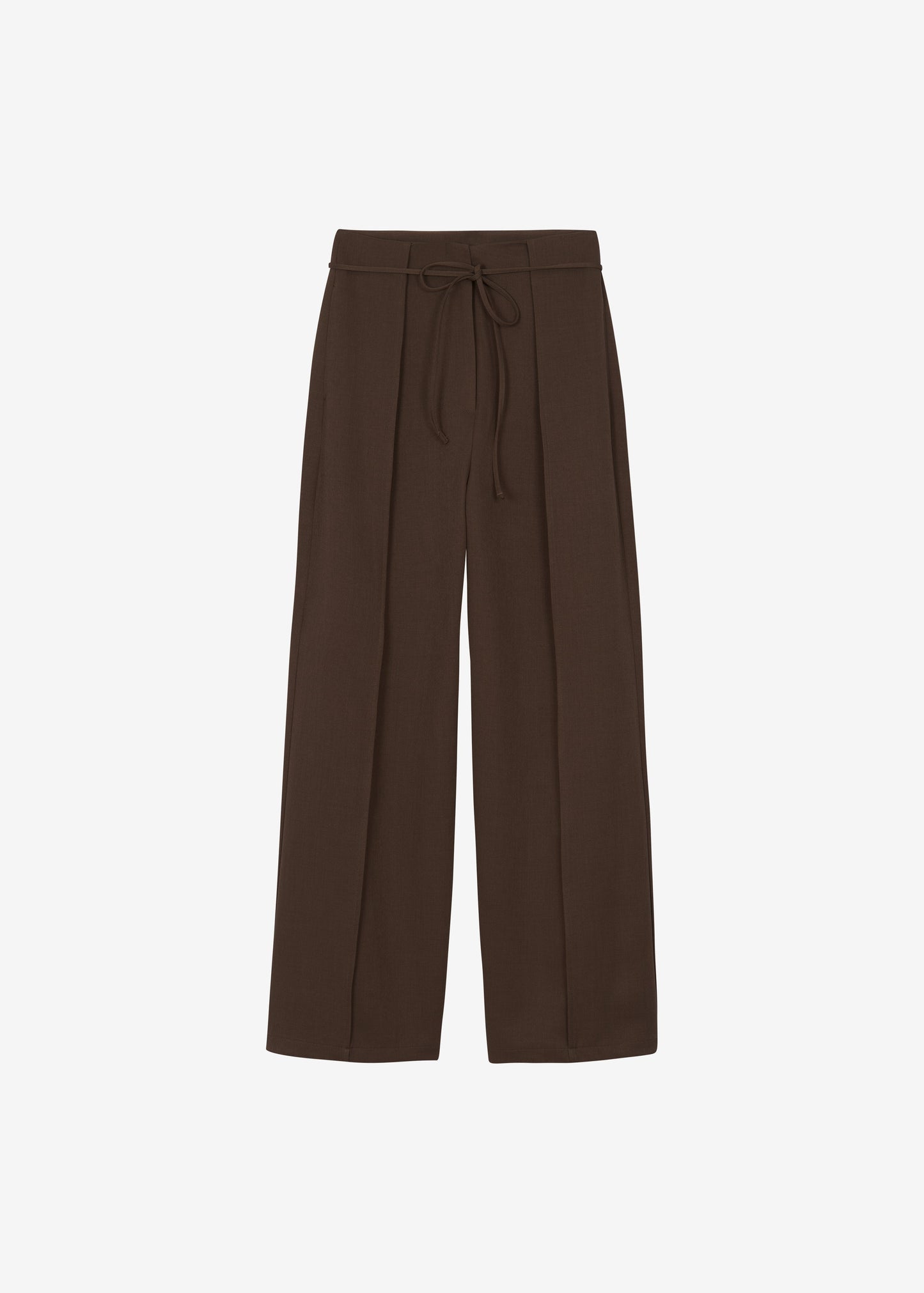 Ravell Pleated Trousers - Brown