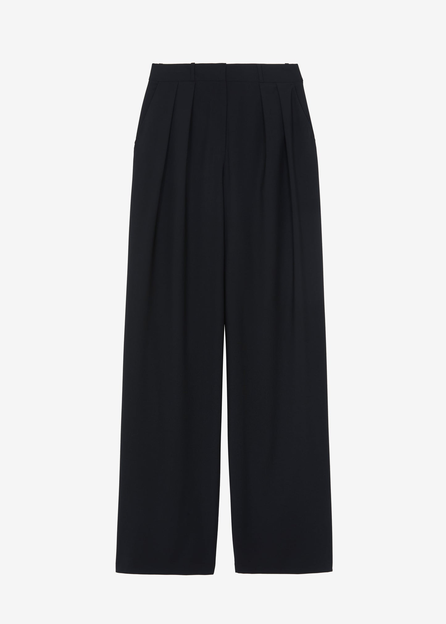 Ripley Pleated Trousers - Black