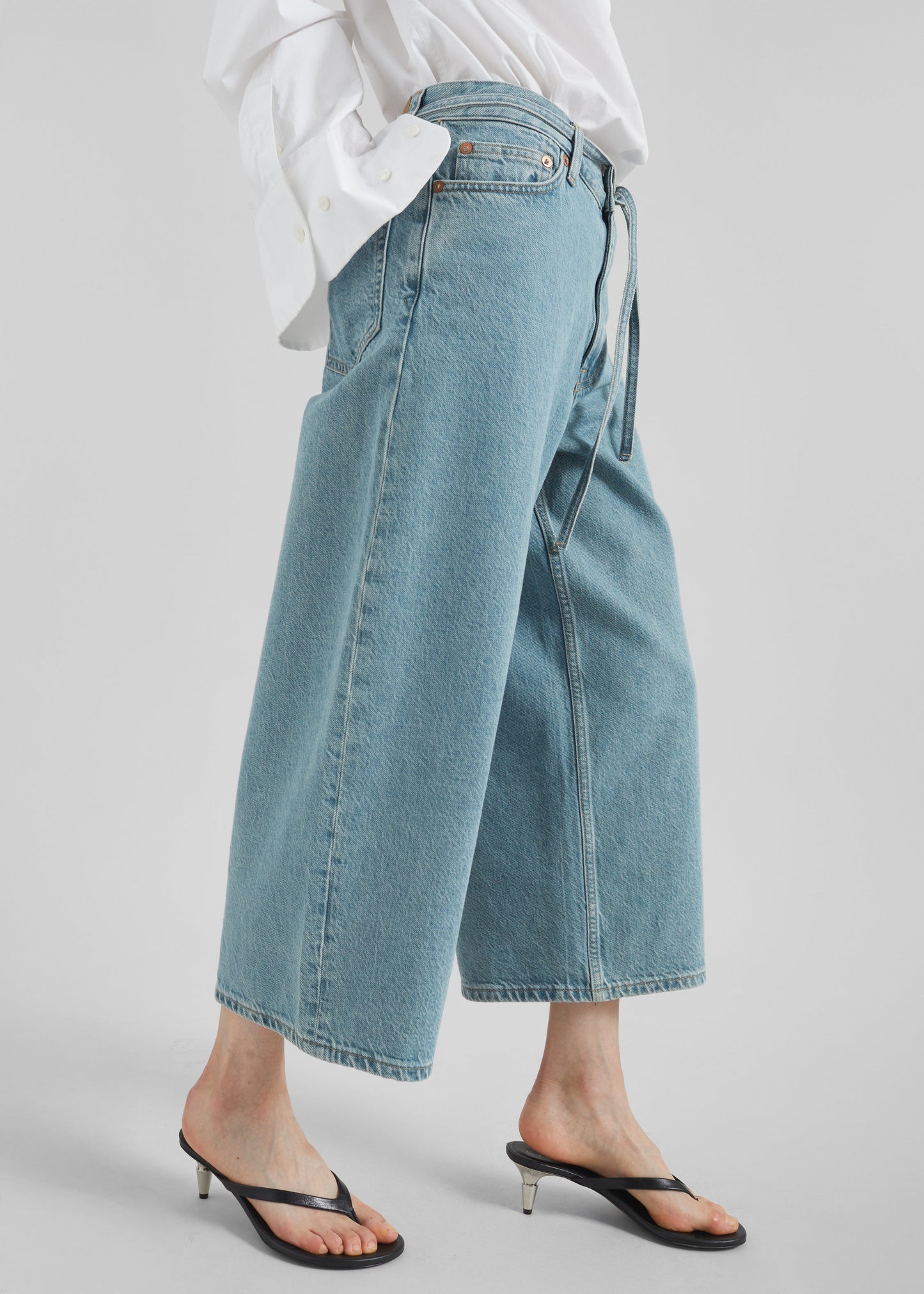 Samsøe Samsøe Saharper Culotte - Caribbean Blue