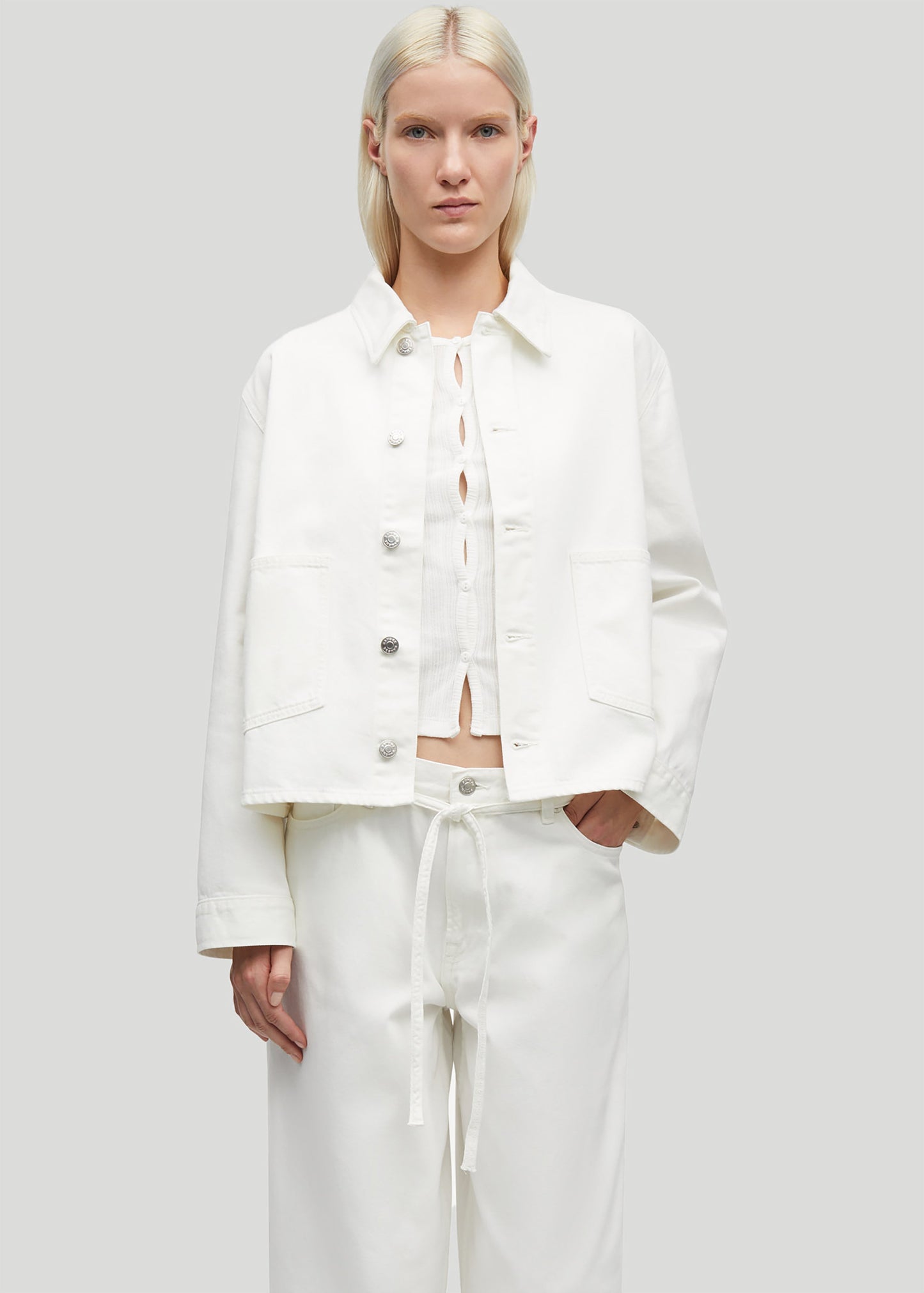 Samsøe Samsøe Sanadina Jacket - White Rock