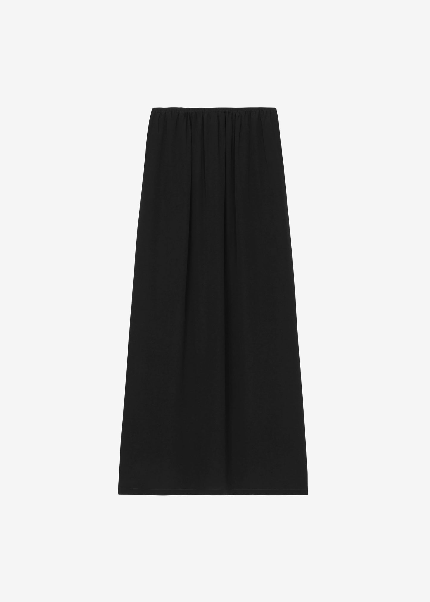 Sibena Silk Maxi Skirt - Black
