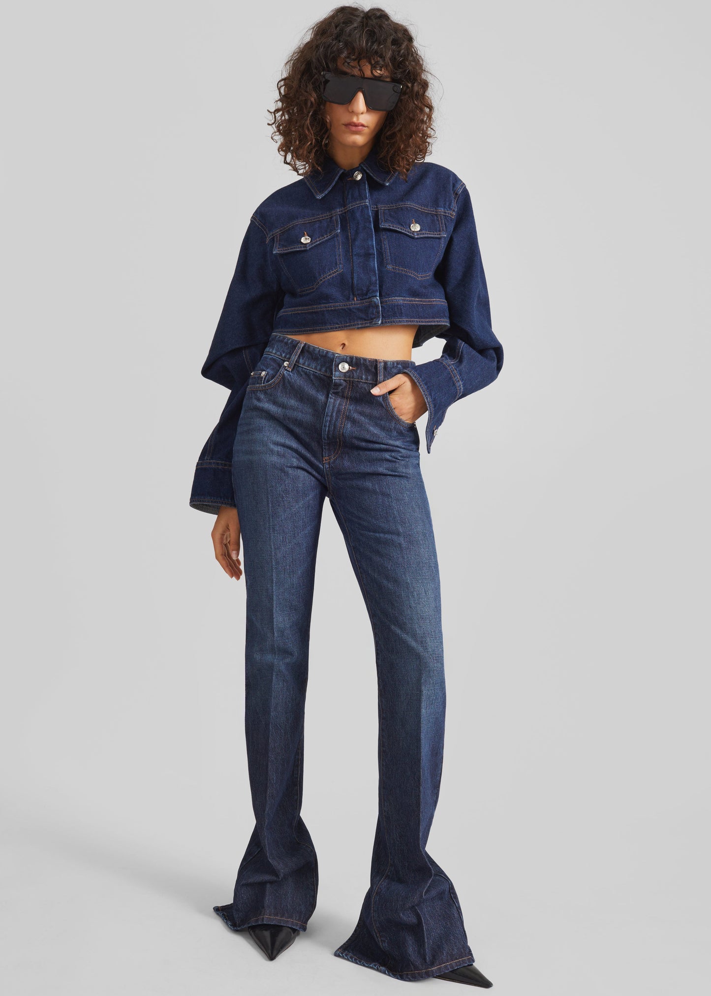 Sportmax Sir Denim Jacket - Midnight Blue