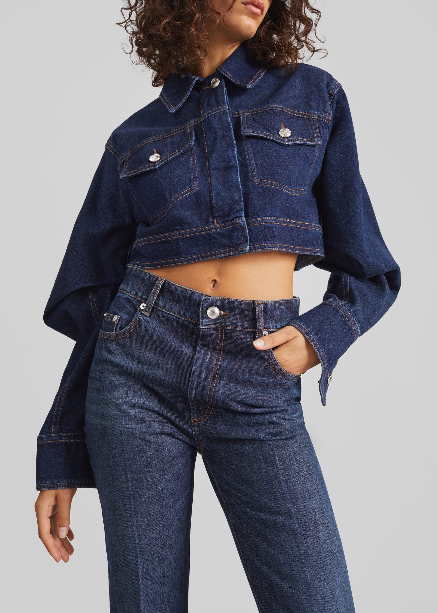 Sportmax Sir Denim Jacket - Midnight Blue