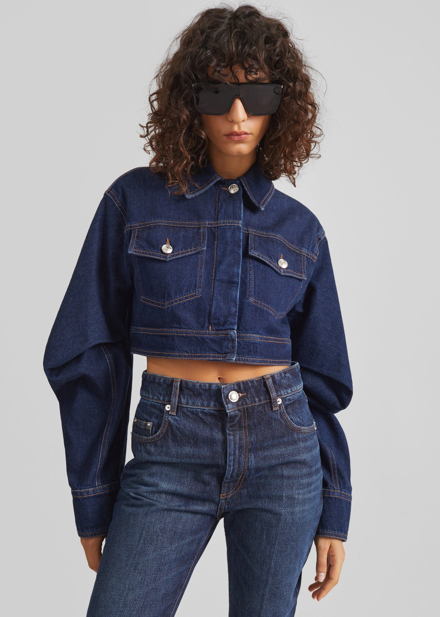Sportmax Sir Denim Jacket - Midnight Blue
