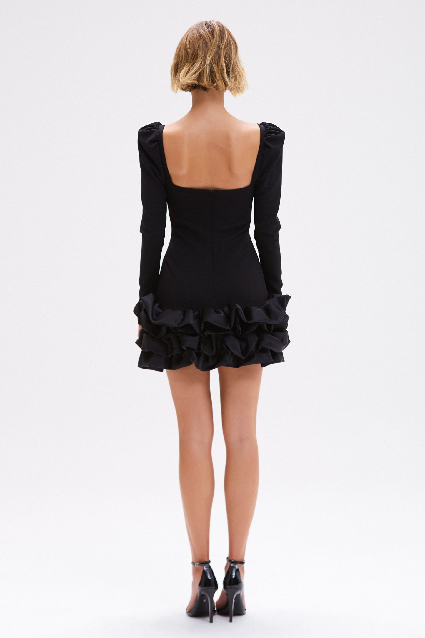 MYSTIQUE CREPE MINI DRESS