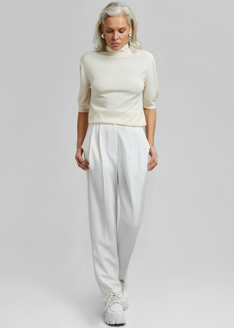 Bea Suit Pants - White